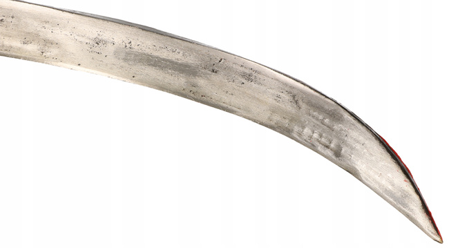 Kosa ręczna kosisko 70 cm ostrzona do trawy metalowa