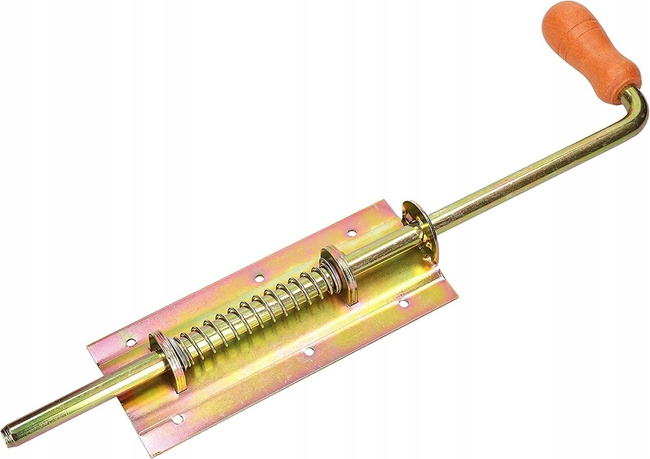 Zasuwa garażowa rygiel 380mm bramy furtki drzwi