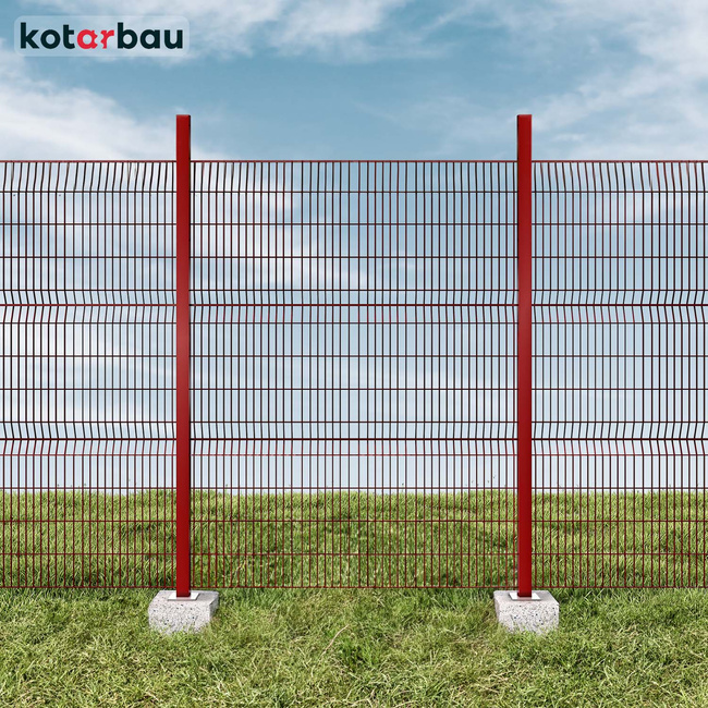 Podstawa słupa do słupka panelowego do wmurowania 60x40 mm zestaw 2 szt.