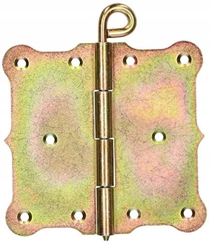 Zawias rozłączny 100x100 mm budowlany płaski ocynk 25 szt.