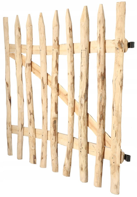 Furtka sztachetowa bramka ogrodowa drewniana - 100 cm