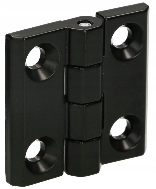 Zawias czarny 50x50 splatany drzwiowy odlewany